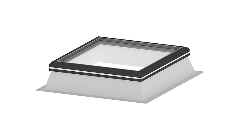 Glass Skylight FE 0° s hliníkovým rámem