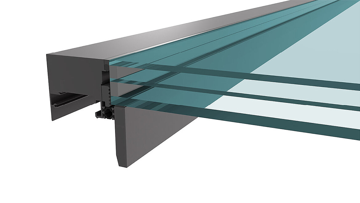 LAMILUX Modular Glass Skylight MS78 s třívrstvým izolačním sklem s ochranou proti slunečnímu záření LAMILUX Modular Glass Skylight MS78 s třívrstvým izolačním sklem s ochranou proti slunečnímu záření