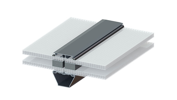 LAMILUX pásový světlík B typ PC10 + PC10 + GFUP