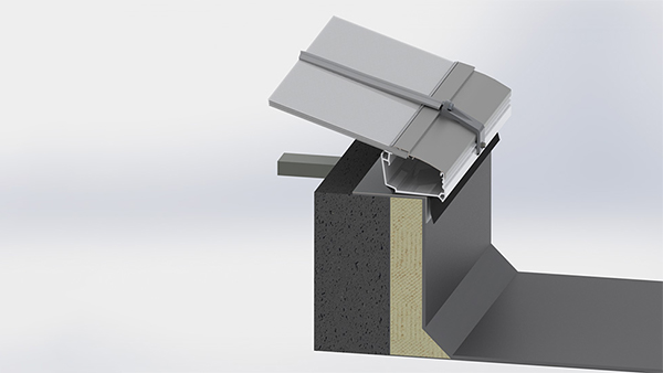 Montáž na betonovou hranu