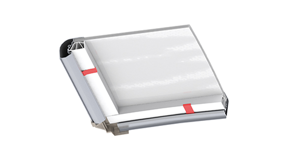 LAMILUX pásový světlík B – konstrukční detaily DMR