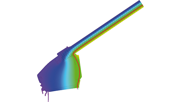 LAMILUX pásový světlík B - energetická účinnost patního profilu