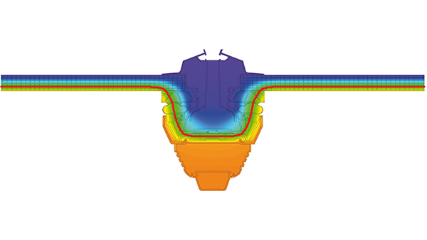 LAMILUX pásový světlík B hřebenový profil s dvojitou klapkou