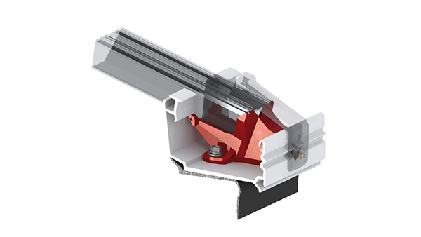 LAMILUX pásový světlík B - konstrukční detaily ITL