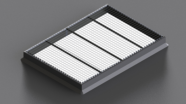 Pásový světlík LAMILUX ochrana proti propadnutí