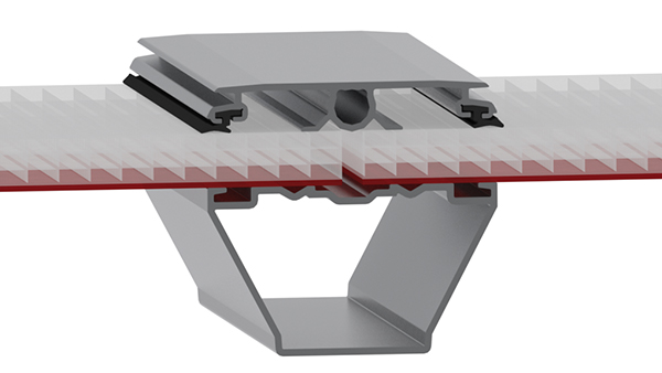 Pásový světlík LAMILUX pro tvrdou střešní krytinu